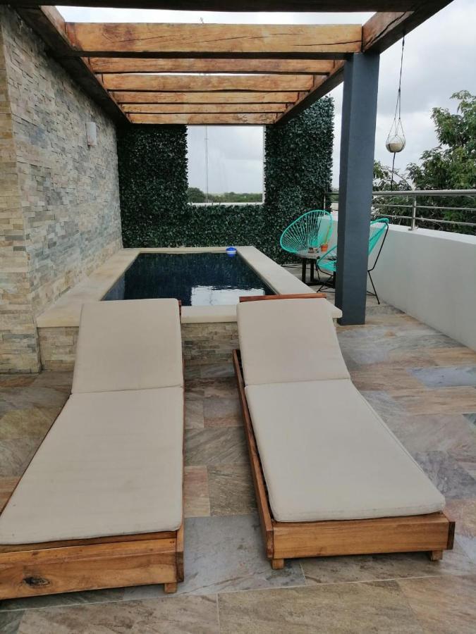 Azura Boutique Hotel ตูลุม ภายนอก รูปภาพ